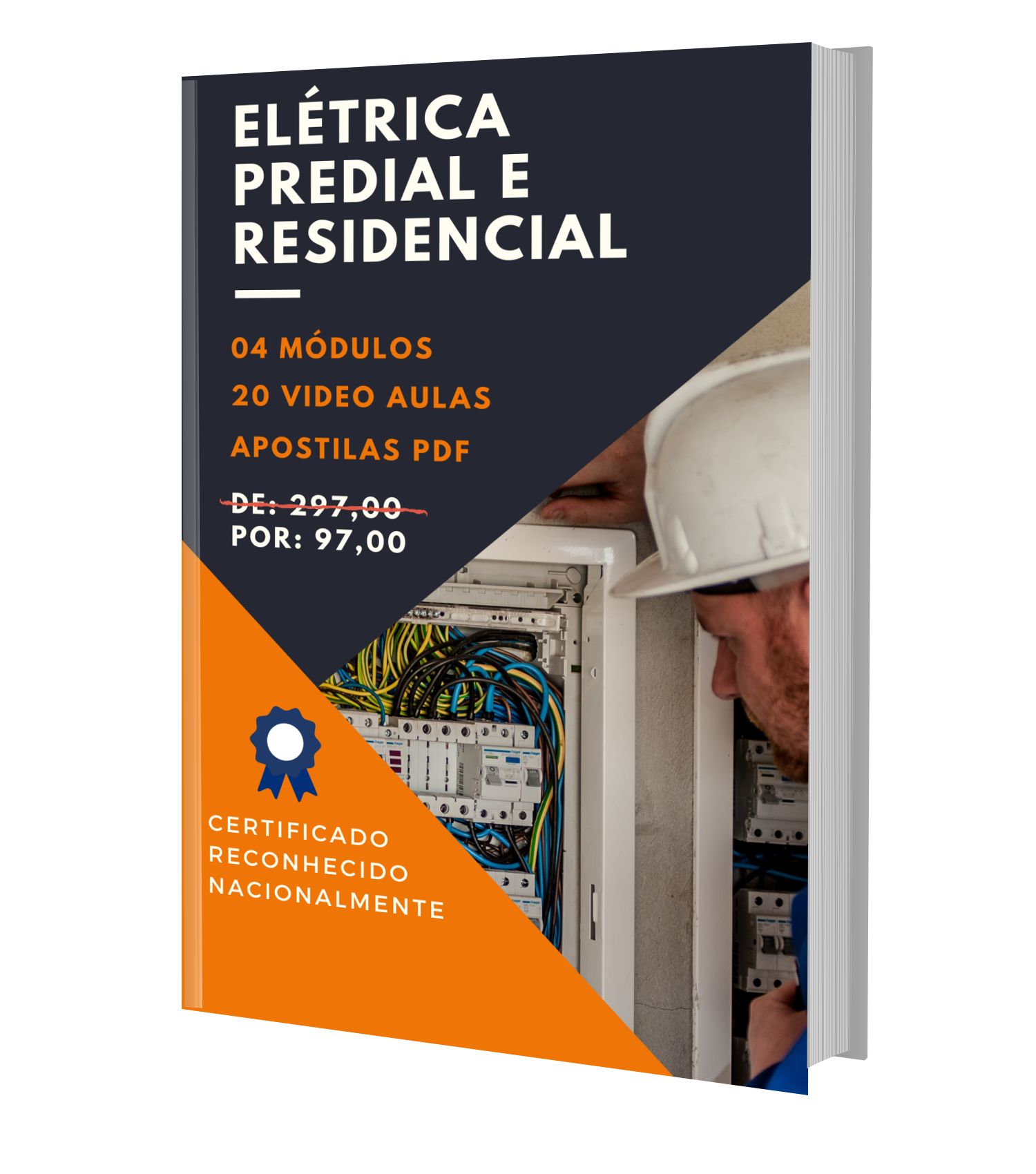 Capa do curso Elétrica Predial e Residencial